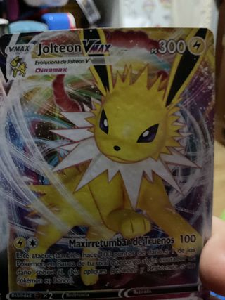 Carta Pokémon Jolteon VMAX 300 HP