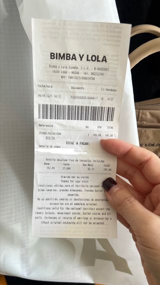 Bandolera Bimba y Lola Beige