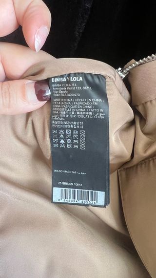 Bandolera Bimba y Lola Beige