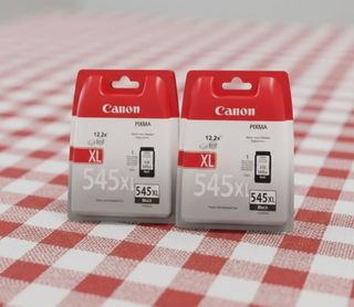 2 Cartuchos Canon 545 XL Originales Negro