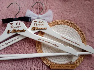 Perchas Boda Personalizadas Novios
