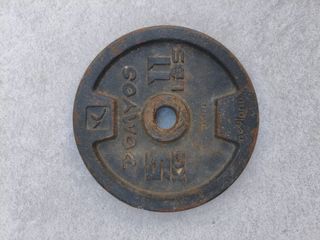 Disco de pesa Domyos 10 kg