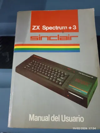 Libro ZX spectrum+3,sinclair, entrega en persona.