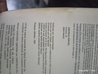 Libro ZX spectrum+3,sinclair, entrega en persona.