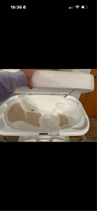 Bañera cambiador bebé