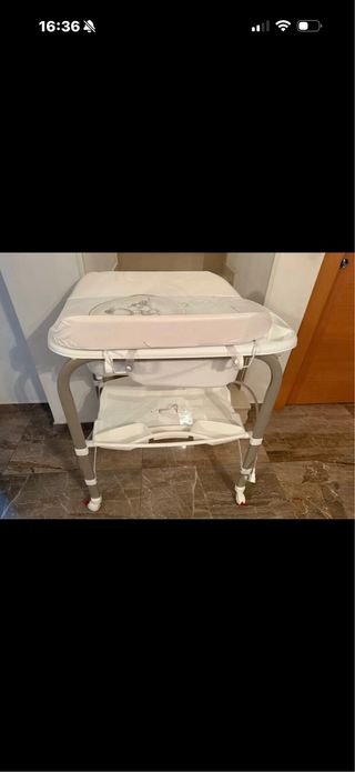Bañera cambiador bebé