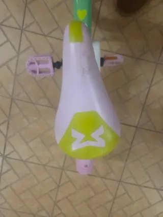 Bicicleta infantil menina MÍTICAL