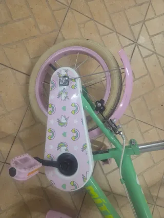 Bicicleta infantil menina MÍTICAL