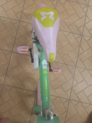 Bicicleta infantil menina MÍTICAL