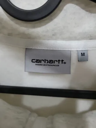 Jersey Carhartt media cremallera beige