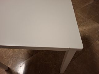 Mesa y Silla Infantil IKEA Kritter Blanca