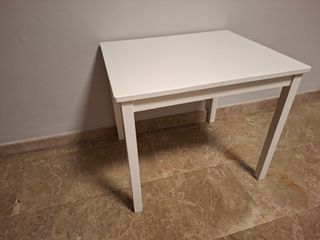 Mesa y Silla Infantil IKEA Kritter Blanca