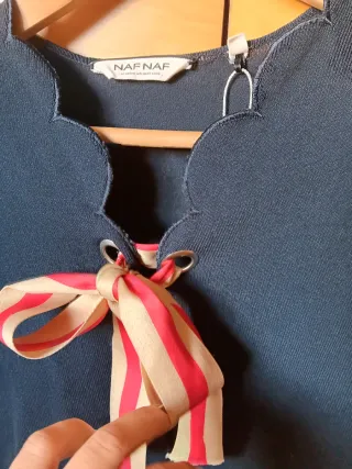 Chaqueta Naf Naf azul talla M