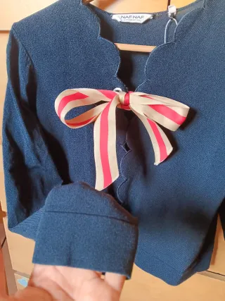 Chaqueta Naf Naf azul talla M