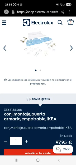Kit Montaje Armario Empotrable Ikea Nuevo