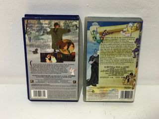 2 VHS: Anastasia y Hércules (Español)