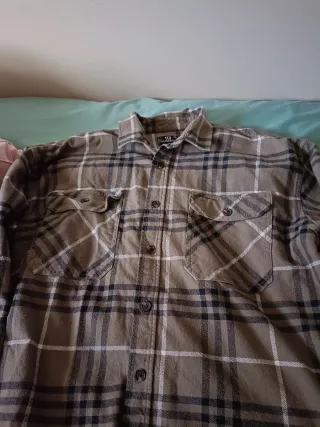 Camisa de franela gruesa Talla XXL