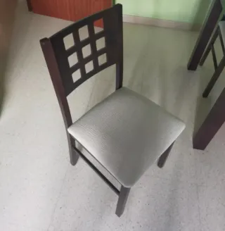 Mesa comedor extensible + 6 sillas