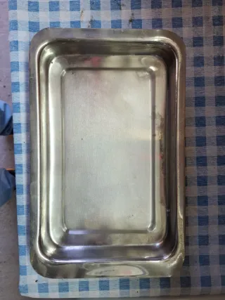 Bandejas pequeñas de acero inoxidable