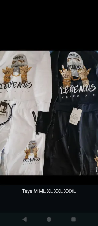 Chándal JUST MAN Talla M-XXXL