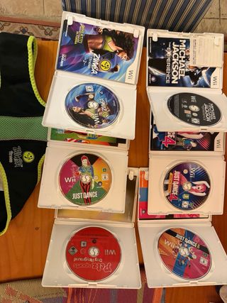 Lotto 6 Giochi Nintendo Wii: Just Dance, Zumba