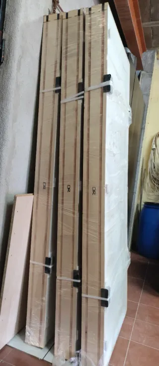 Puerta interior blanca Line Bari