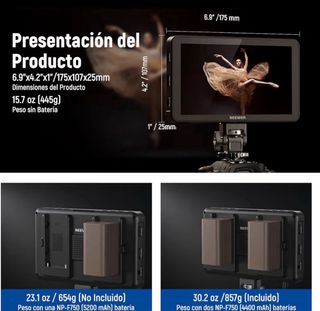 Monitor Cámara 7 Táctil Neewer F700