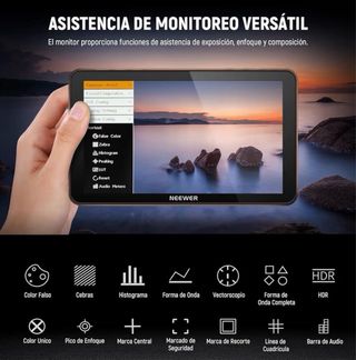 Monitor Cámara 7 Táctil Neewer F700