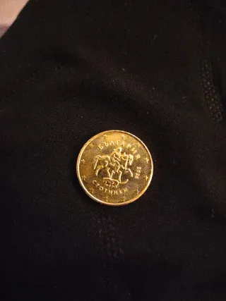 Moneda de 10 céntimos Bulgaria