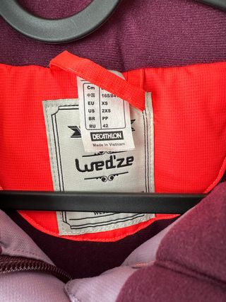 Cazadora Nieve Montaña Quechua Talla xS