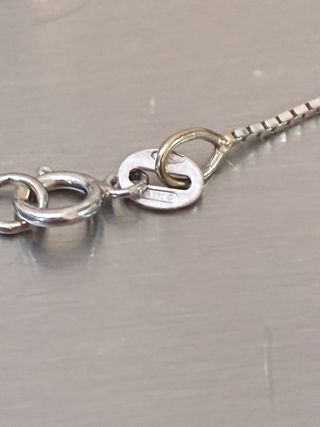 Collar Oro 18k 14 Diamantes Naturales