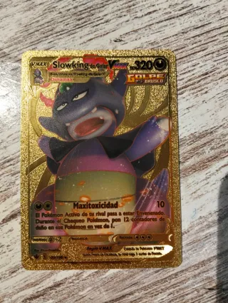 Carta Pokémon Dorada