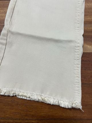 Pantalón mujer beige tobillero