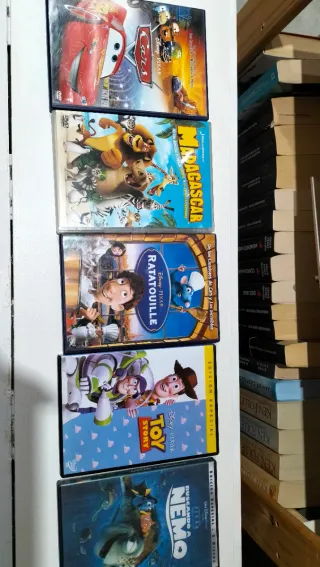 Lote 5 Películas DVD Disney Pixar