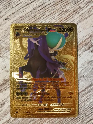 Carta Pokémon Dorada