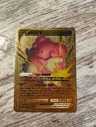 Carta Pokémon Dorada