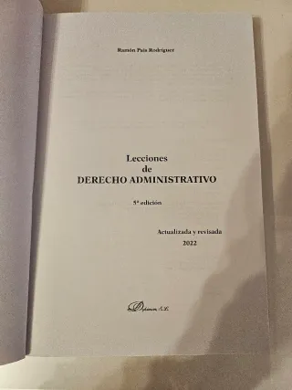 Libro Derecho Administrativo Trabajo Social UNED
