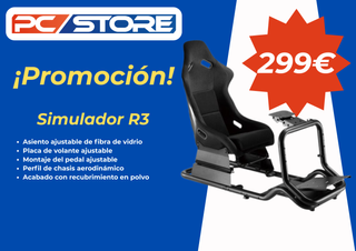 RACING SIMULATOR COCKPIT SEAT PRO R3 CROMAD