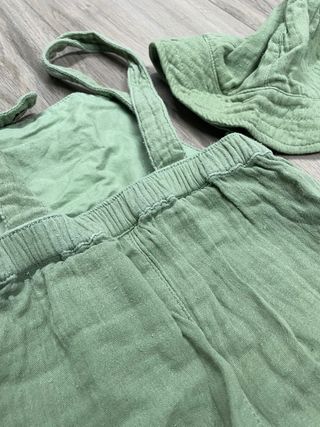 Conjunto Peto Verano Verde + Gorro Mayoral