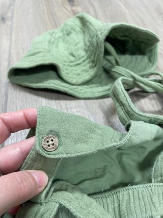 Conjunto Peto Verano Verde + Gorro Mayoral