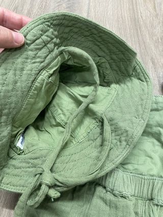 Conjunto Peto Verano Verde + Gorro Mayoral