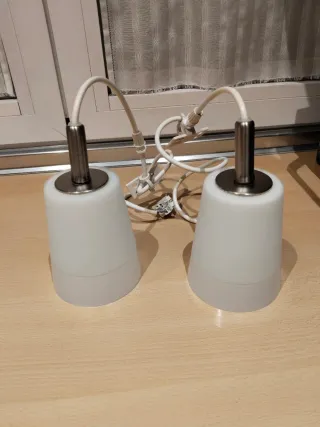2 Lámparas colgantes Ikea