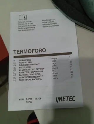 Termoforo IMETEC