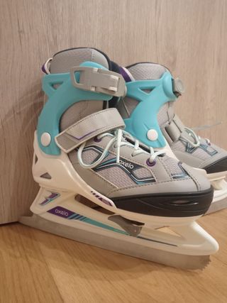 Patines sobre hielo OXELO FIT100 JR