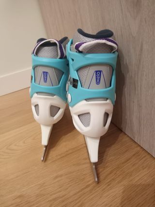 Patines sobre hielo OXELO FIT100 JR