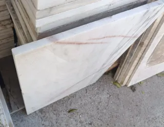 Mármol blanco 60x40 cm losas suelo