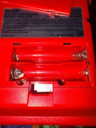 EXCELENTE Estado - Gameboy Pocket - Roja