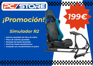 RACING SIMULATOR COCKPIT SEAT R2 CROMAD