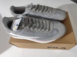 Zapatillas Fila Mujer Gris y Rosa
