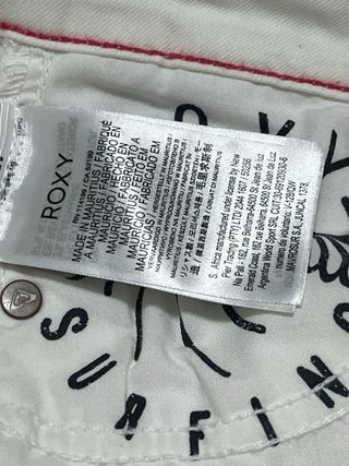 Roxy Pantalones Mujer Blancos